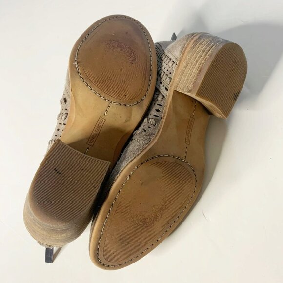 Vince Camuto Prasata Suede Leather Ankle Bootie - Picture 8 of 12